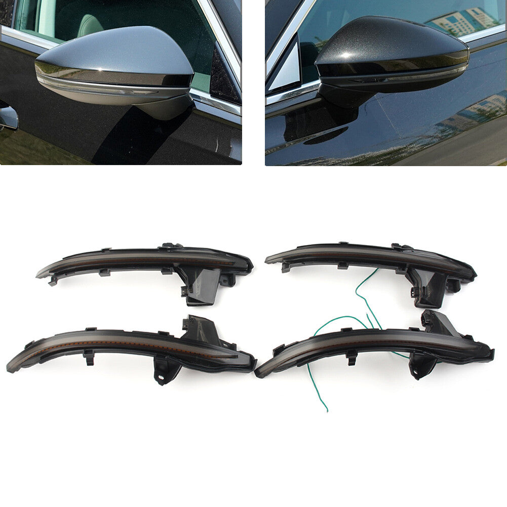 LHD Dynamic Turn Signal Light Side Wing Mirror Indicator Lamp for Audi A6 C8 S6
