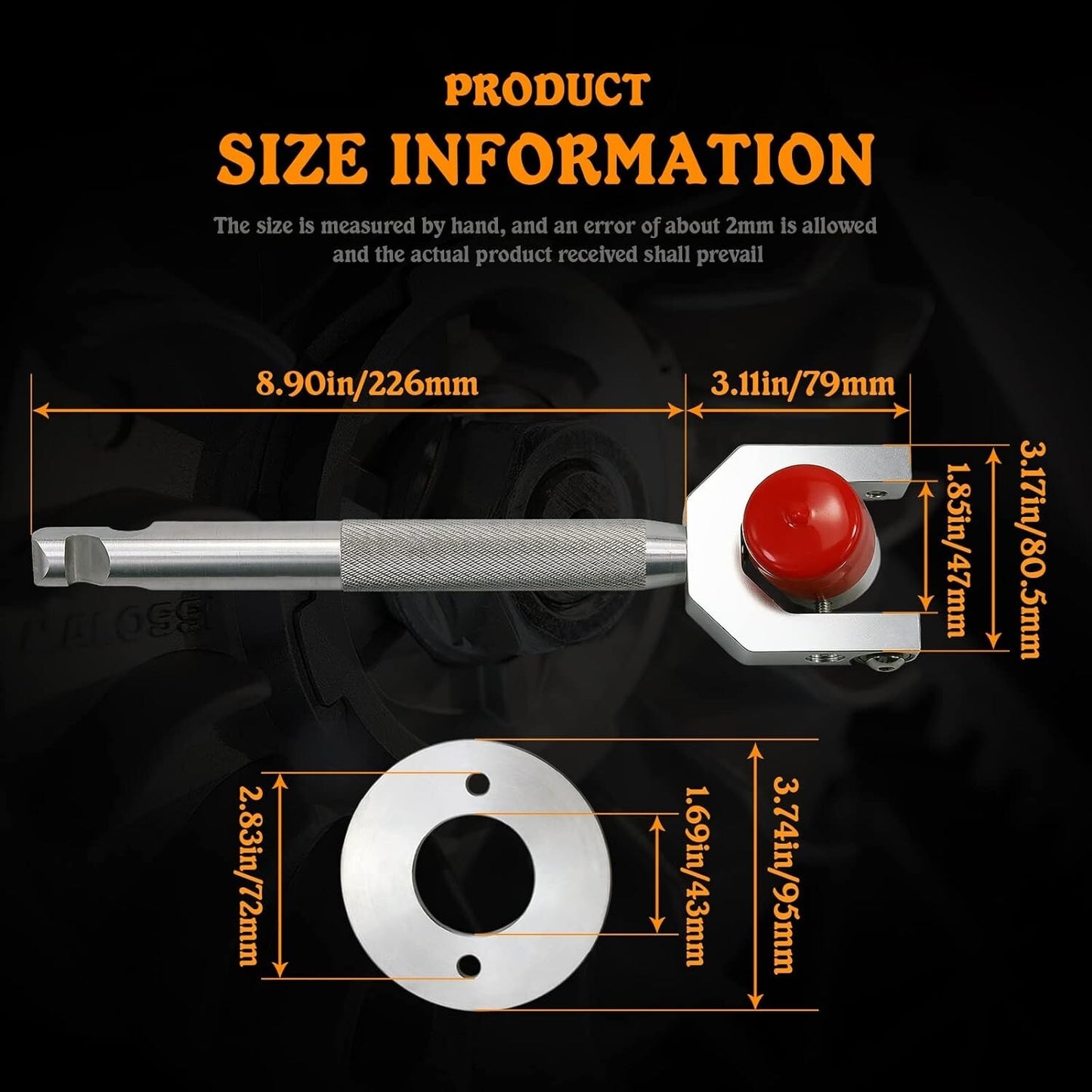 X3 Belt Changing Tool Fits 64¡±/72¡± Wheel Base for Polaris RZR 800 900 1000 S XP