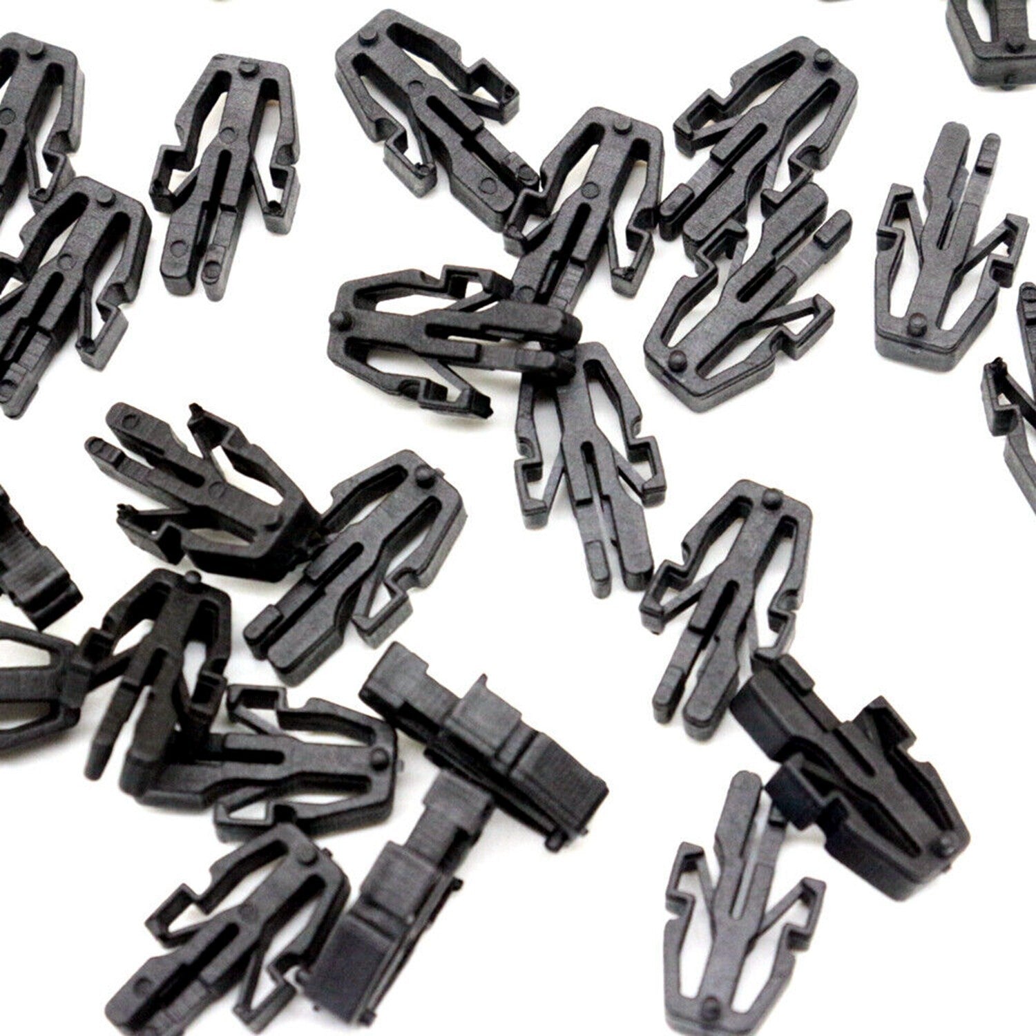 (Pack of 100) Radiator Grille Clip Retainer Fastener for Toyota 90467-13005