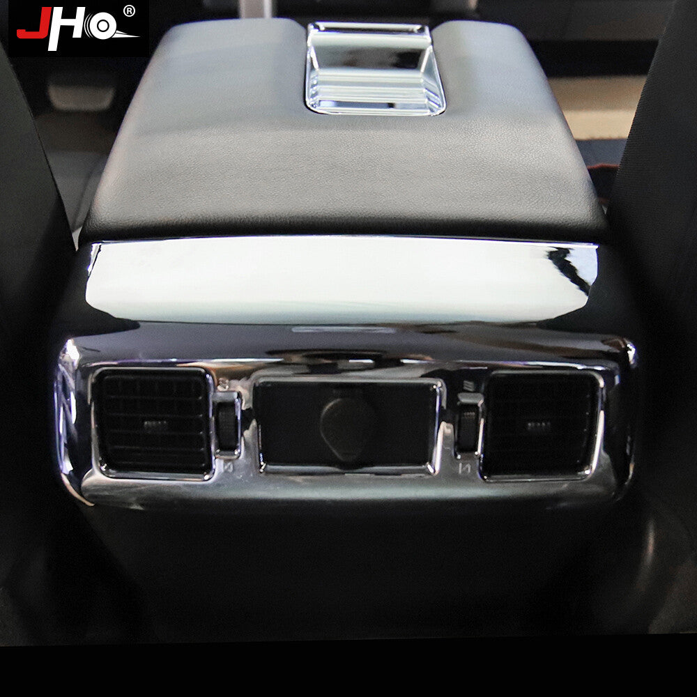 new ABS Chrome Inner Armrest Rear Air Vent Cover Trim for Toyota Tundra