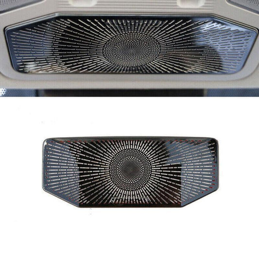 for Toyota RAV4 19-2024 Black Steel Front Reading Light Speaker Frame Horn Trim