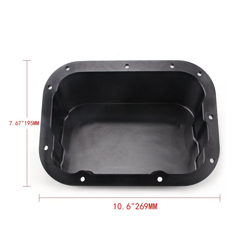 NEW Black CNC Engine Oil Sump Pan for Nissan 2009-2019 VR38DETT GTR R35
