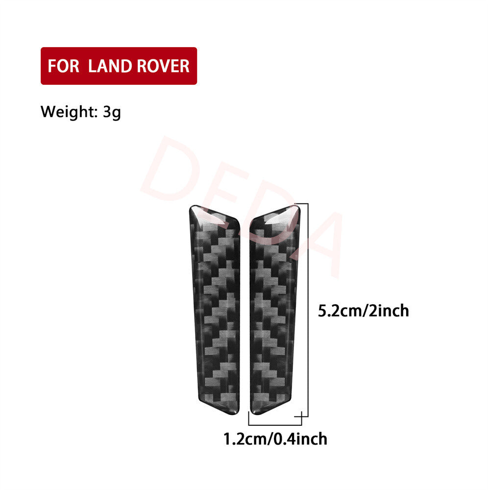 Steering Wheel Chin Side Trim for Land Rover Discovery Sport 2015-19Carbon Fiber
