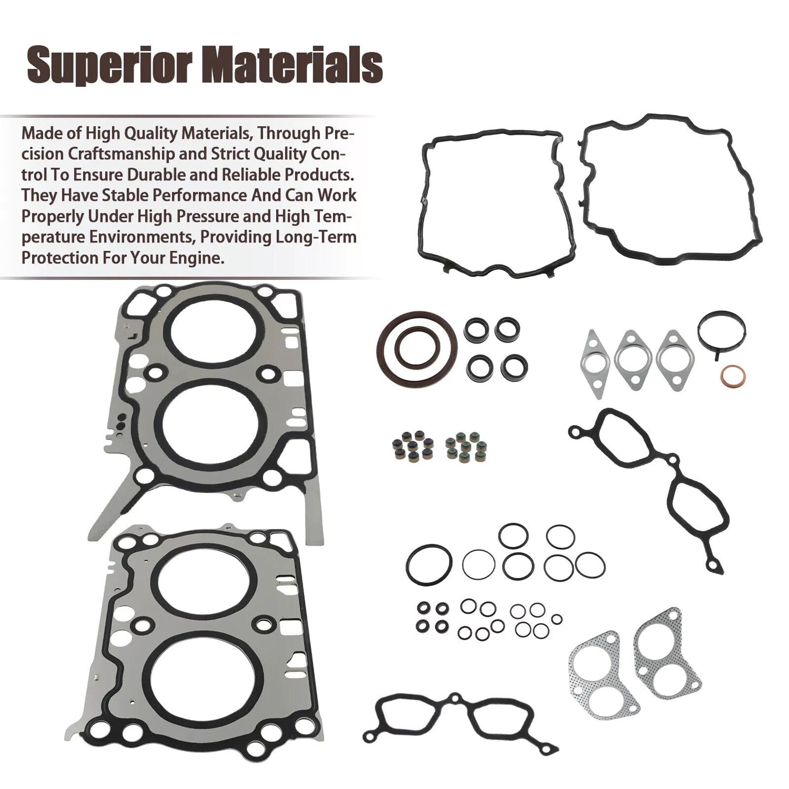 Engine Head Gasket Set for Subaru XV Crosstrek 2.0L DOHC FB20 2012-17 HS55074