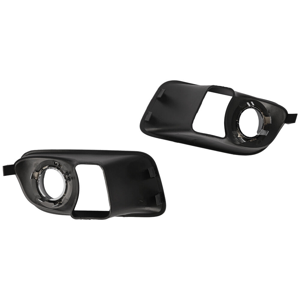 1Pair Fog Light Lamp Chrome Bezel Cover Grilles for Dodge Charger SRT-8 12-2014