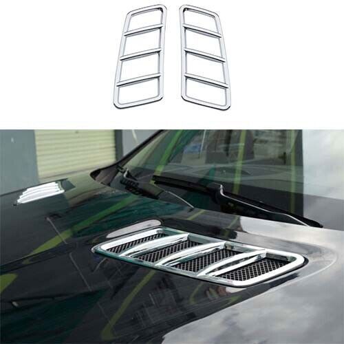 2P ABS Chrome Machine Cover Air Outlet for Benz GLS GLE 2016-19 Frame Decoration
