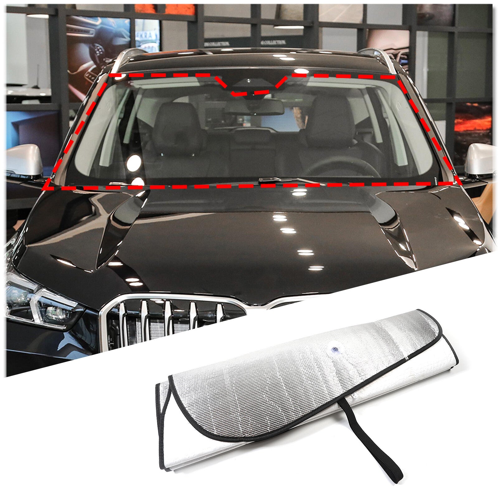 ABS matte black center side trim cover for Land Rover for Range Rover Evoque 2012-18