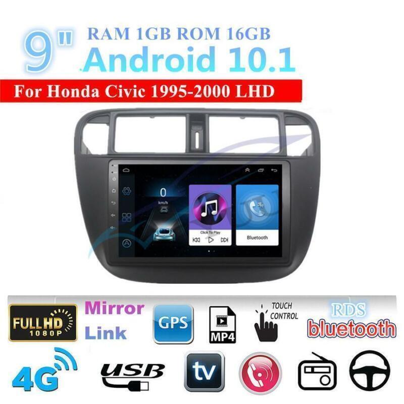 Auto WiFi For 95-00 for Honda for Civic LHD 9 Android 10.1 Car Stereo GPS Navi Player
