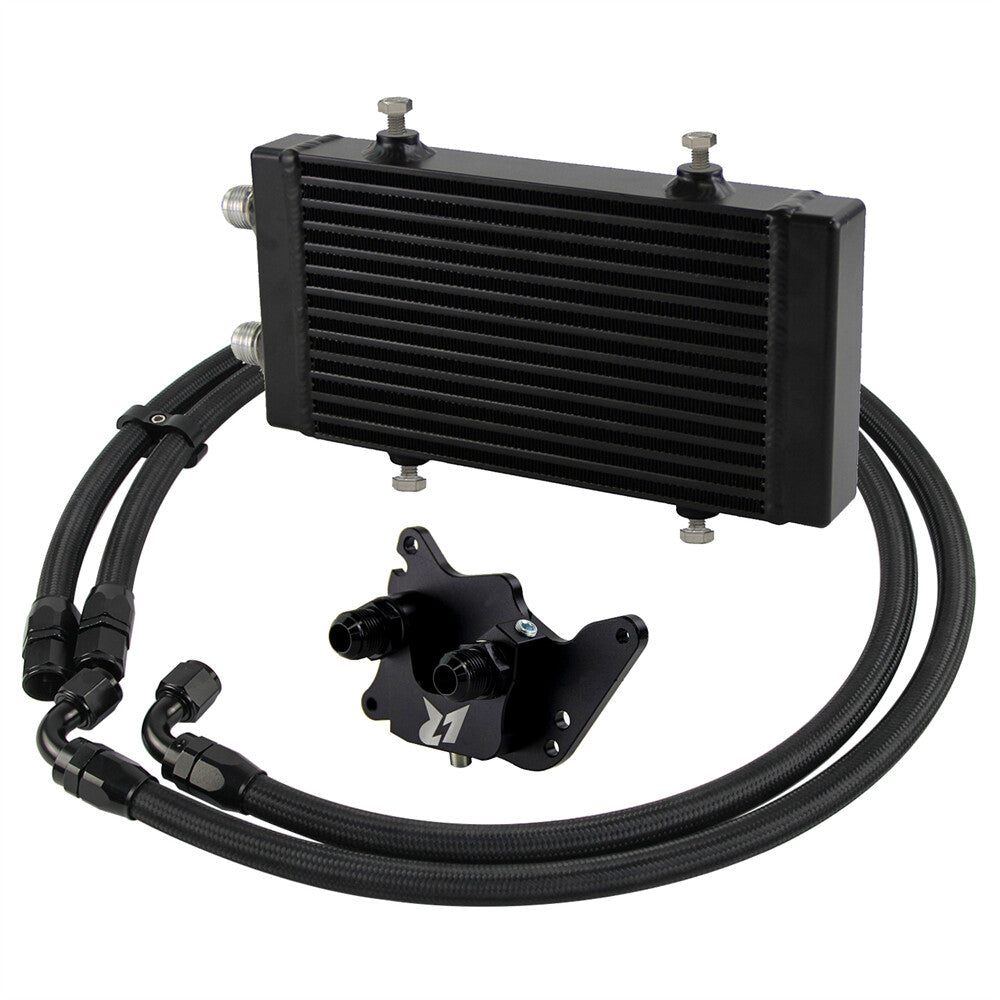 Small Dual Pass Bar  Plate Oil Cooler Kit for BMW for Mini Cooper S R56 1.6L 06-12