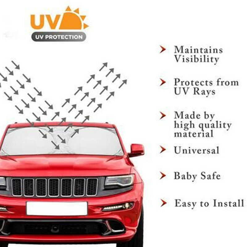 Car Windshield Covers Air Conditioning Shade Sun UV Visor Interior Accessories