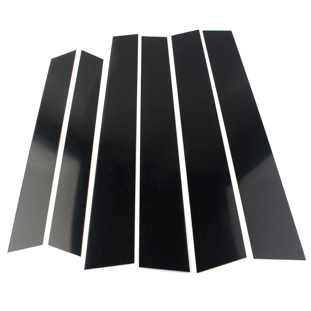 Door Trim Cover Kit Black Pillar Posts For 2007-2011 2008 2009 2010 for Honda CRV
