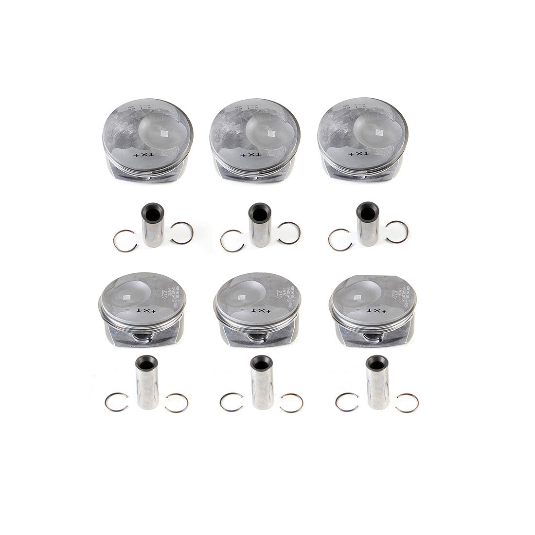 6Pcs 3.6L Piston Ring Assembly Fit for Porsche for Panamera 970 94810304857