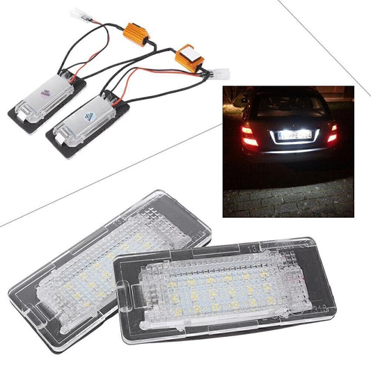 18LED Error free Rear License Plate Light Fit for VW touran Touareg Polo for Jetta 11-12
