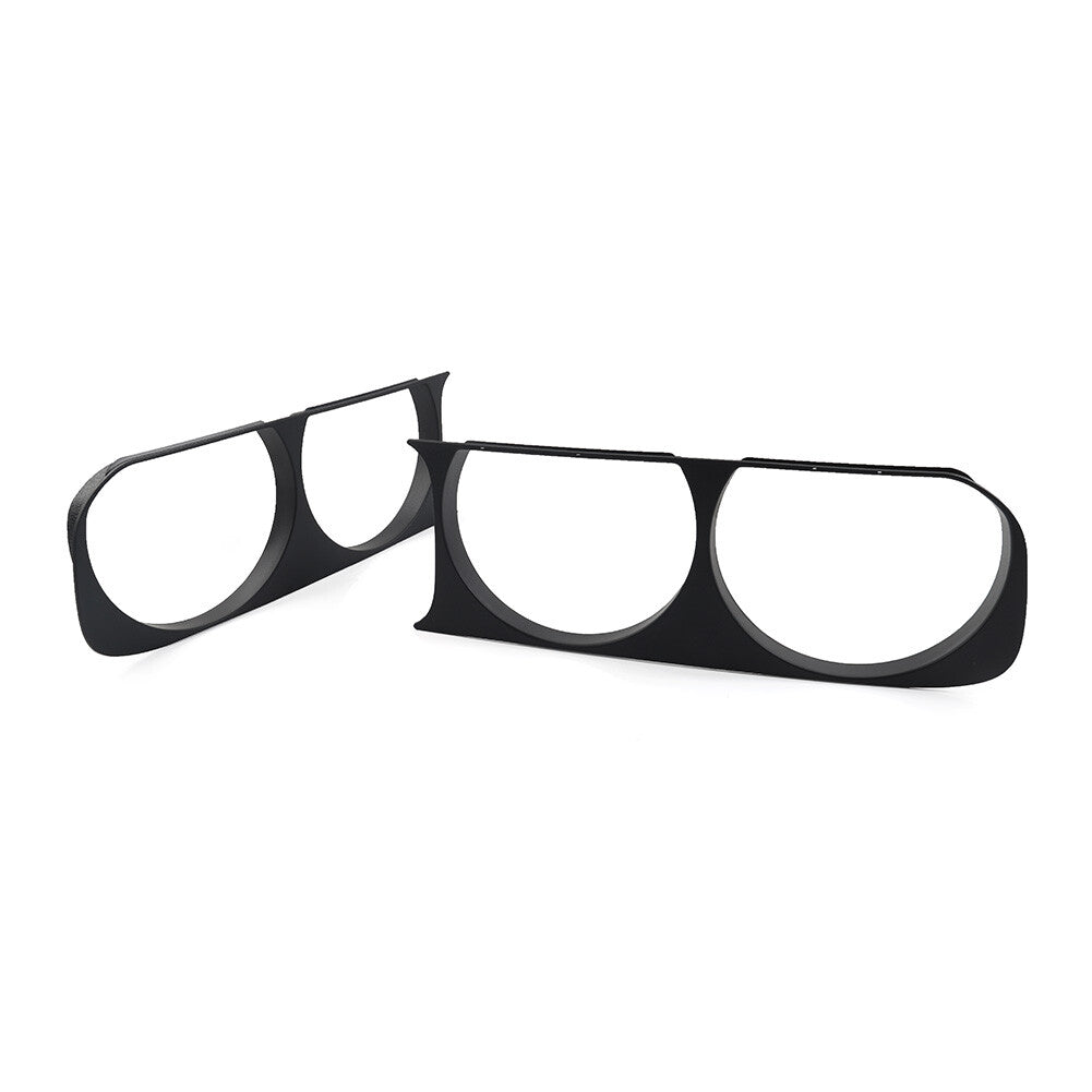 Matte Black Headlight Headlamp Bezel Frame Trim for Dodge for Challenger 2008-2014
