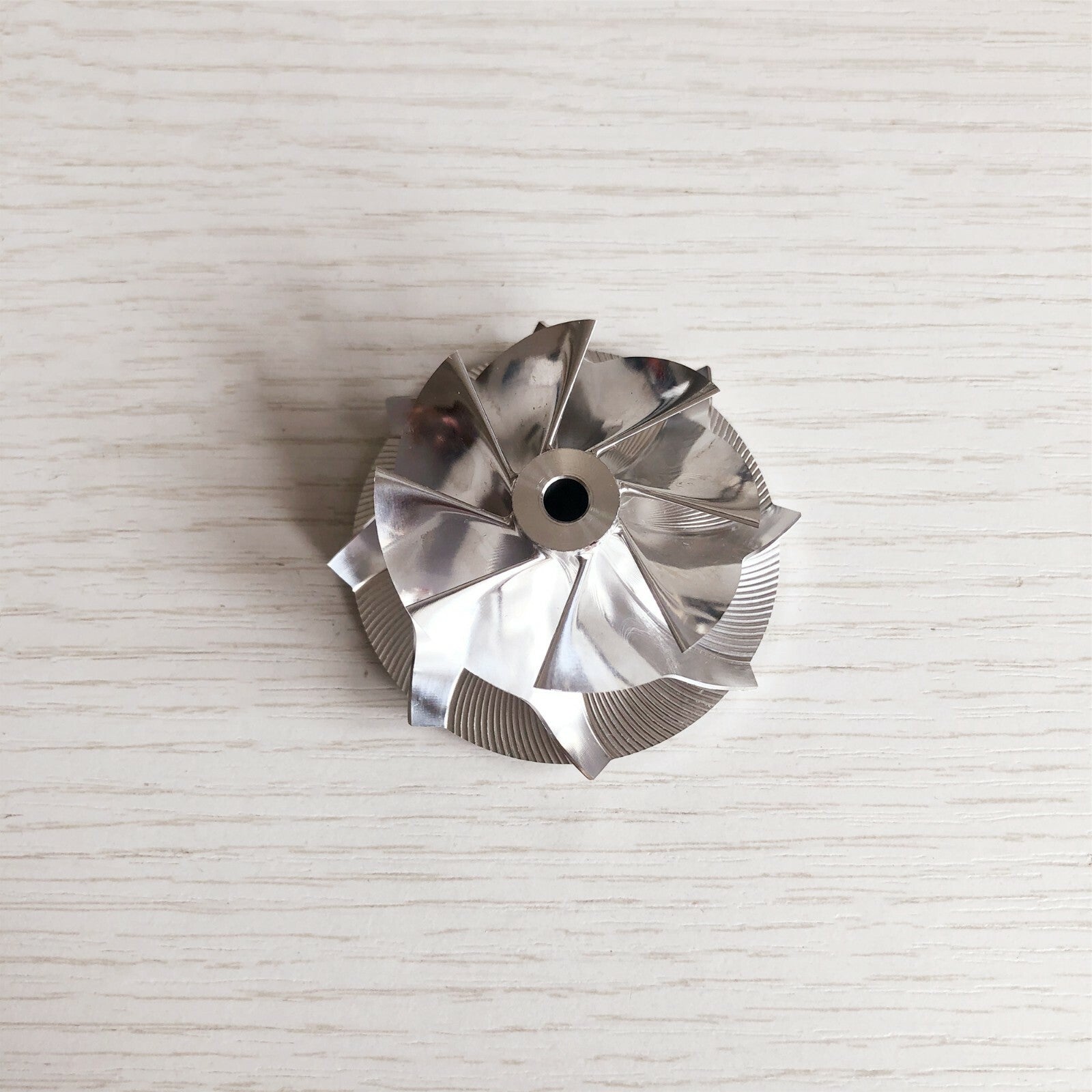 TD04HL 42.30/54.00 mm 8+0 Blade High-Performance Billet Compressor Wheel