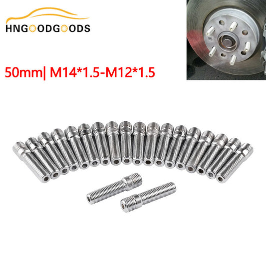 20¡ÁM141.5 to M12x1.5 Extended Wheel Stud Converter with High Lug Bolt Screw Adapter