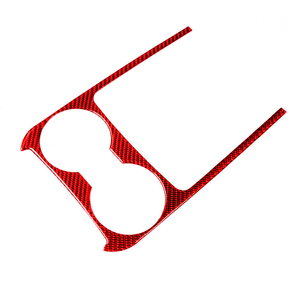 Carbon Fiber Central Cup Panel Trim Interior for Dodge Journey 2009-2010 SXT Red