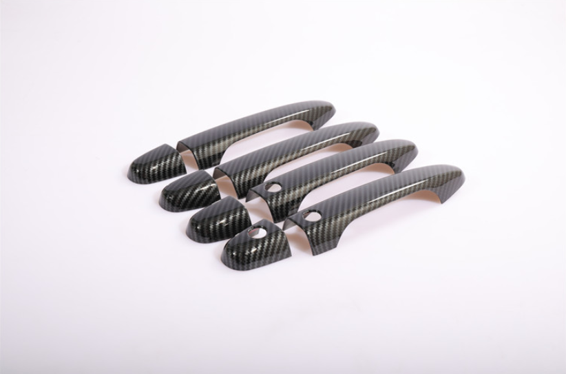 for Honda CR-V CRV 2012-2016 Side for Smart Door Handle Cover Trims ABS Carbon Fiber