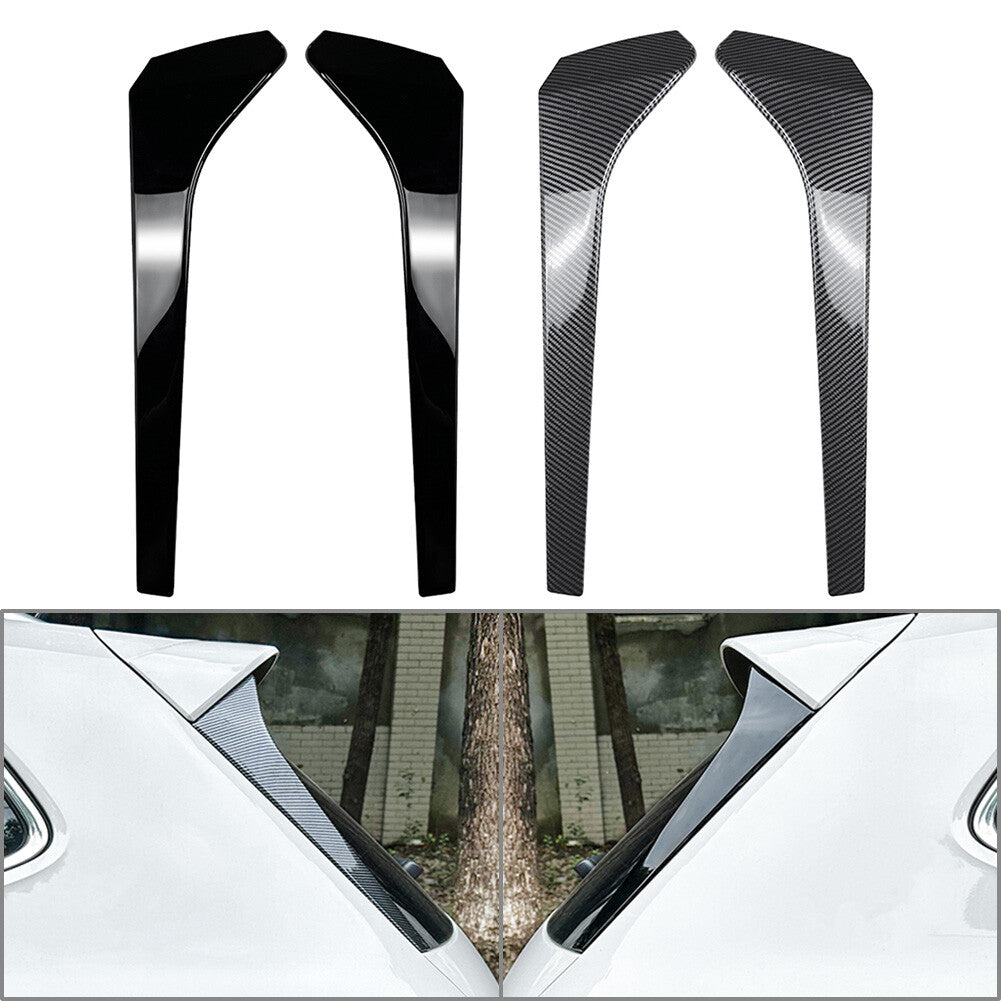 Rear Window Spoiler Side Wing Cover Trim for VW for Tiguan MK2 R Line 2017-2023