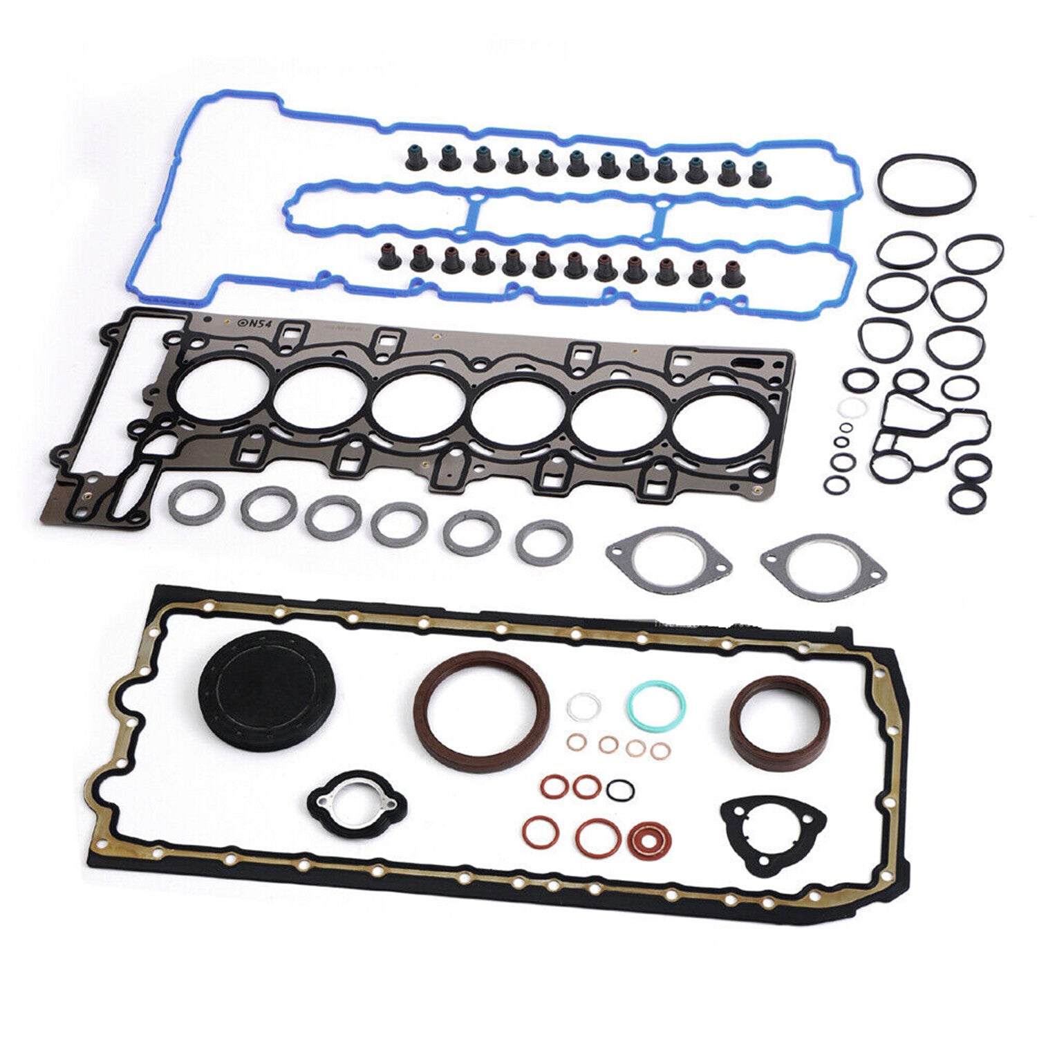 Engine Pistons Overhaul Gasket Kit for BMW N54 3.0 335i E90 E92 E88 E60 E71 F02