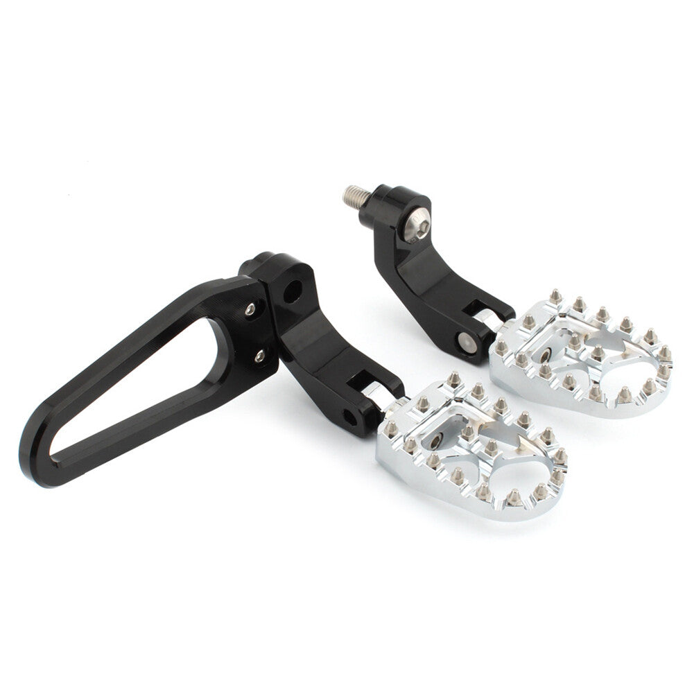Rear Foot Rests Pegs Pedal Passenger Footpegs Mounting Kit for BMW R18 Chrome