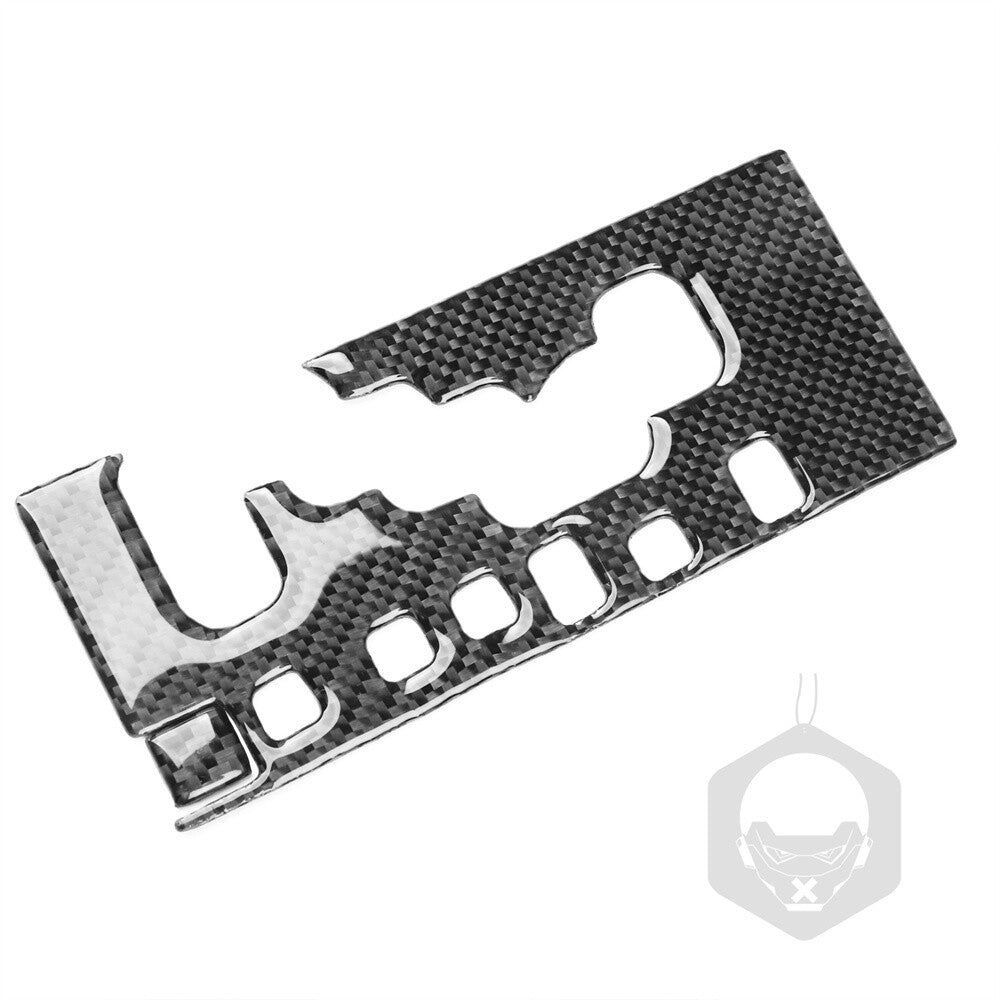 2¡ÁCarbon Fiber Automatic Console Gear Shift Trim For Toyot@ FJ Cruiser 2007-2021