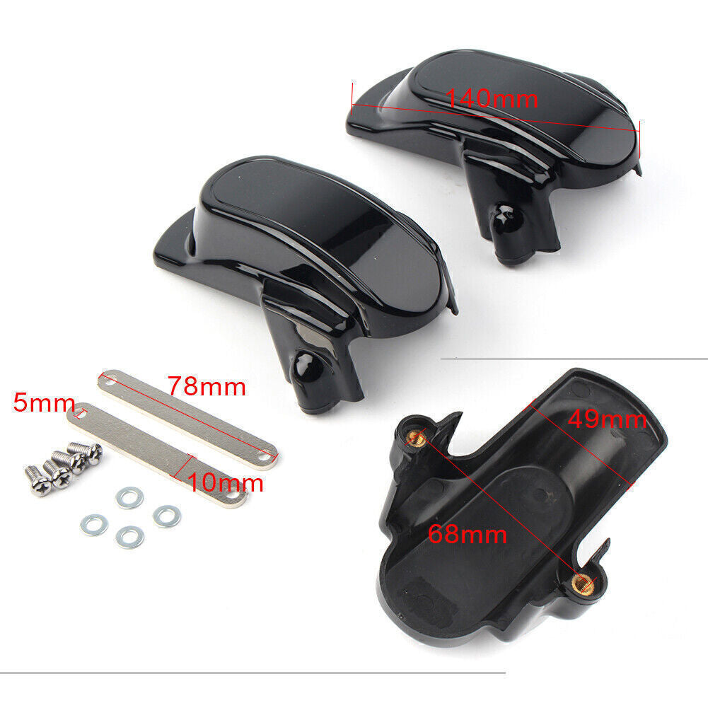 for Harley Dyna FXD Super Glide FXDF Fat Bob FXDB 2x Rear Frame Axle Covers