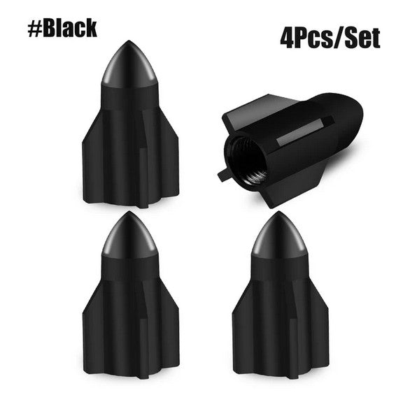 4-piece car tire valve cover rod air dust cover dustproof Neo chrome alloy bomb for Volvo