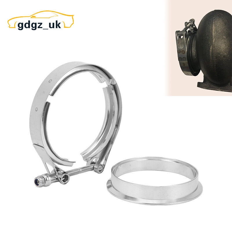 4 Exhaust V-band Downpipe Flange Clamp 4.62 for S400 S400SXE S475 S480 T4