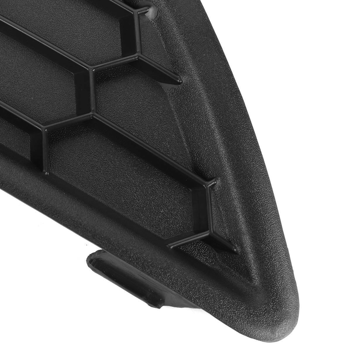 Honeycomb front fog light cover grille pad black for Ford Fiesta MK7 Zetec S