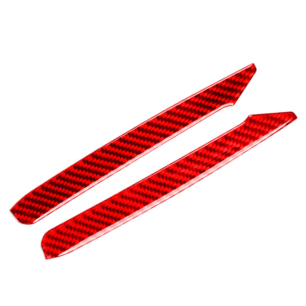 Carbon Fiber Red Central Console Side Cover Trim for Subaru Forester 2009-2013