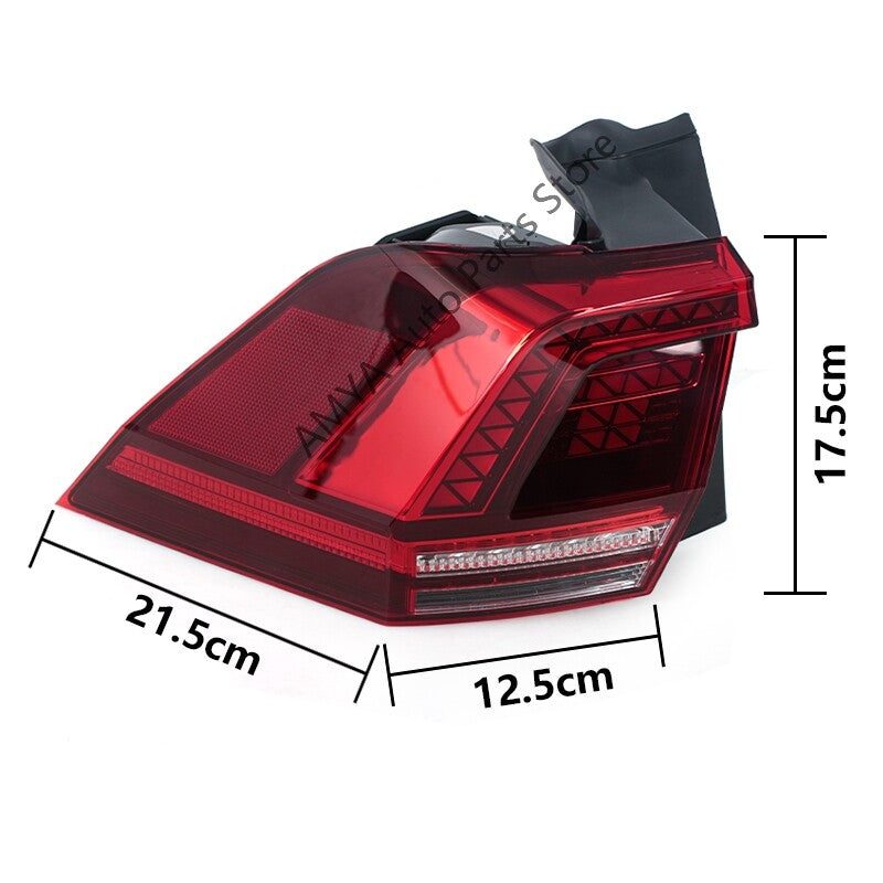 1Pc for VW for Tiguan 2017-2021 Right Outside Rear TailLight Brake Turn Signal Light