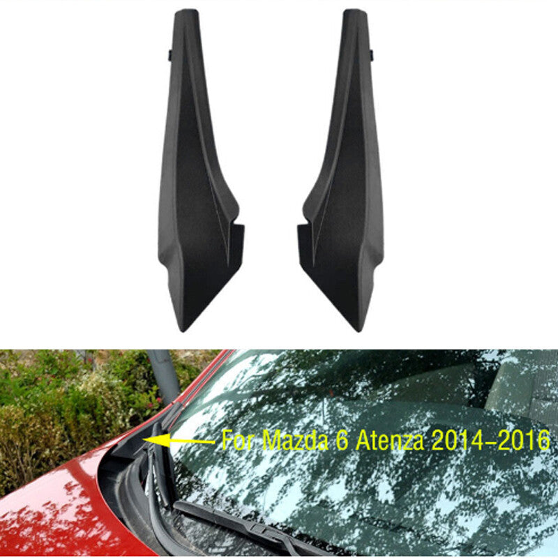 for Mazda 6 Atenza 2014-2016 Front Windshield Wrap Corner Trim Left+Right