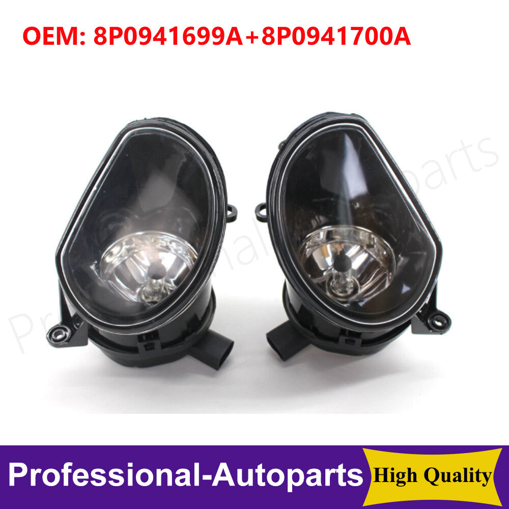 1Pair Left+Right Front Drive Fog Light Lamp for for Audi Q7 2006 2007 2008 2009