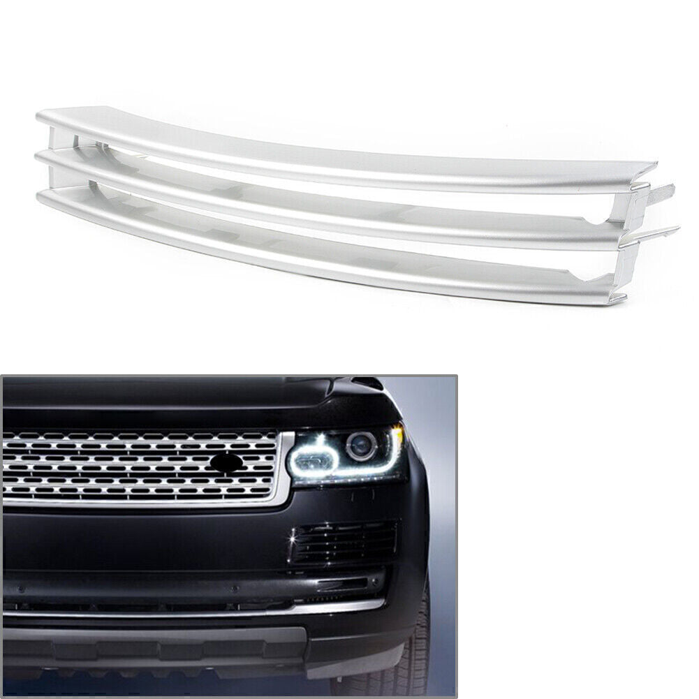 Fit for Land Rover for Range Rover L405 2013 2014-2017 Left Silver Front Bumper Grilles