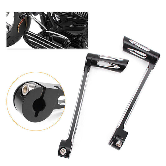 Motor Heel Toe Shift Levers+Shifter Peg Fit for Harley Softail FL Model 1997-2017