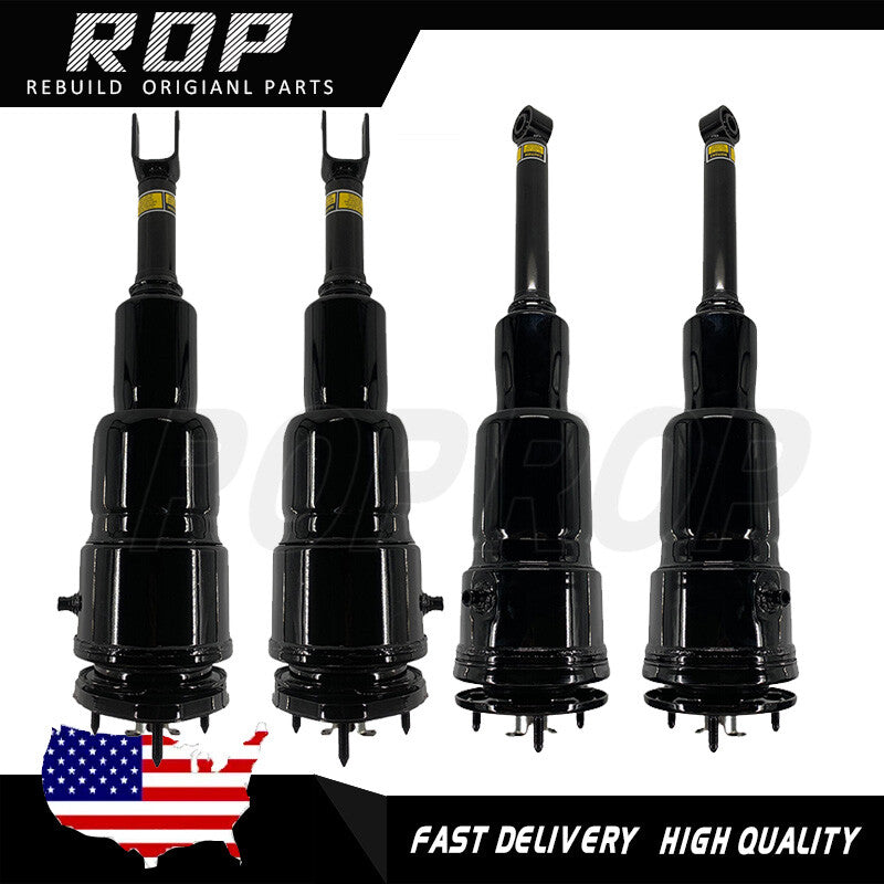 4PCS for Lexus LS460 LS460L RWD Front Rear Air Suspension Shock Struts 2007-2017
