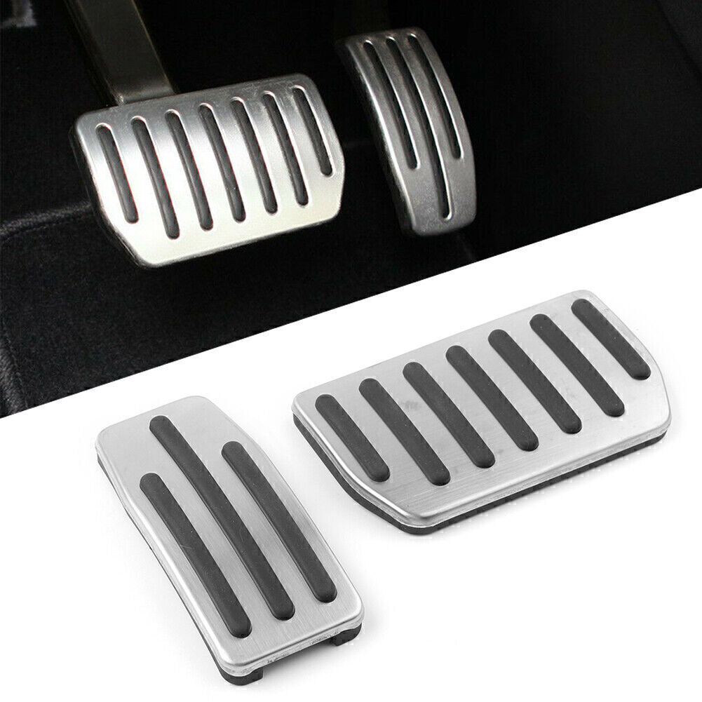 2pcs Brake Foot Rest Pedal Non-Slip Accelerator Pad Cover for Tesla for Model S  X