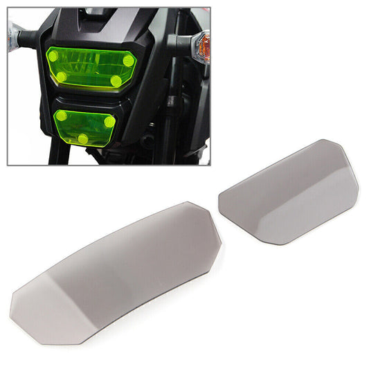 Headlight Guard Head Light Shield Screen Cover for Honda MSX125 SF 2016-18 Smoke