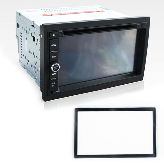 Replace 2-Din Stereo Audio Dash Bezel Panel Mounting Frame For Car DVD Player 7