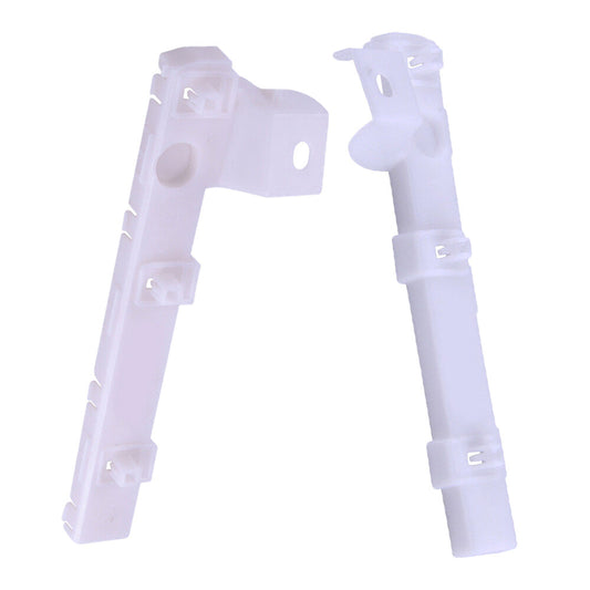 2 Front Bumper Bracket Right Left for 2008 - 2017 for Mitsubishi Lancer Except EVO