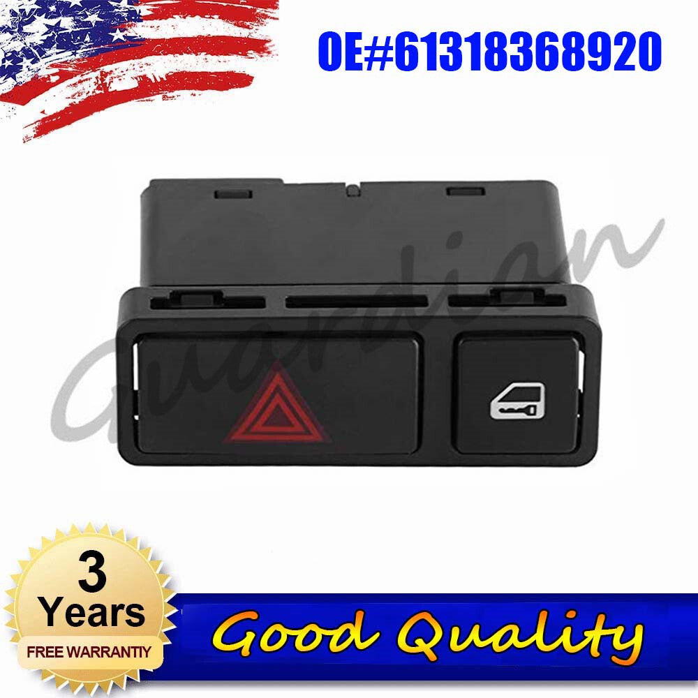 Hazard warning flasher door lock switch 61318368920 is suitable for BMW Z4 M3 330Xi 328i