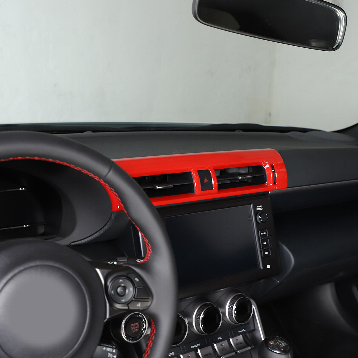 2-Piece Rear Brow Reflector Smoke Cover Trim for Mazda MX-5 2016-2023 USA