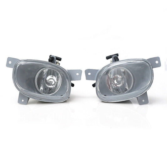 1999-06 for Volvo S80, with a pair of fog lights on the left and right sides of the front bumper.