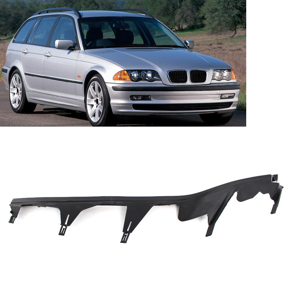 Car Upper Headlight Lamp Cover Strip Trim for BMW 3 Series E46 4 Door 98-01