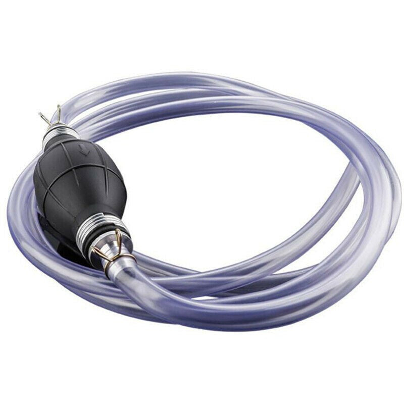 Universal Car Fuel Pump Rubber Manual Liquid oil Transfer Petrol Diesel HandTool