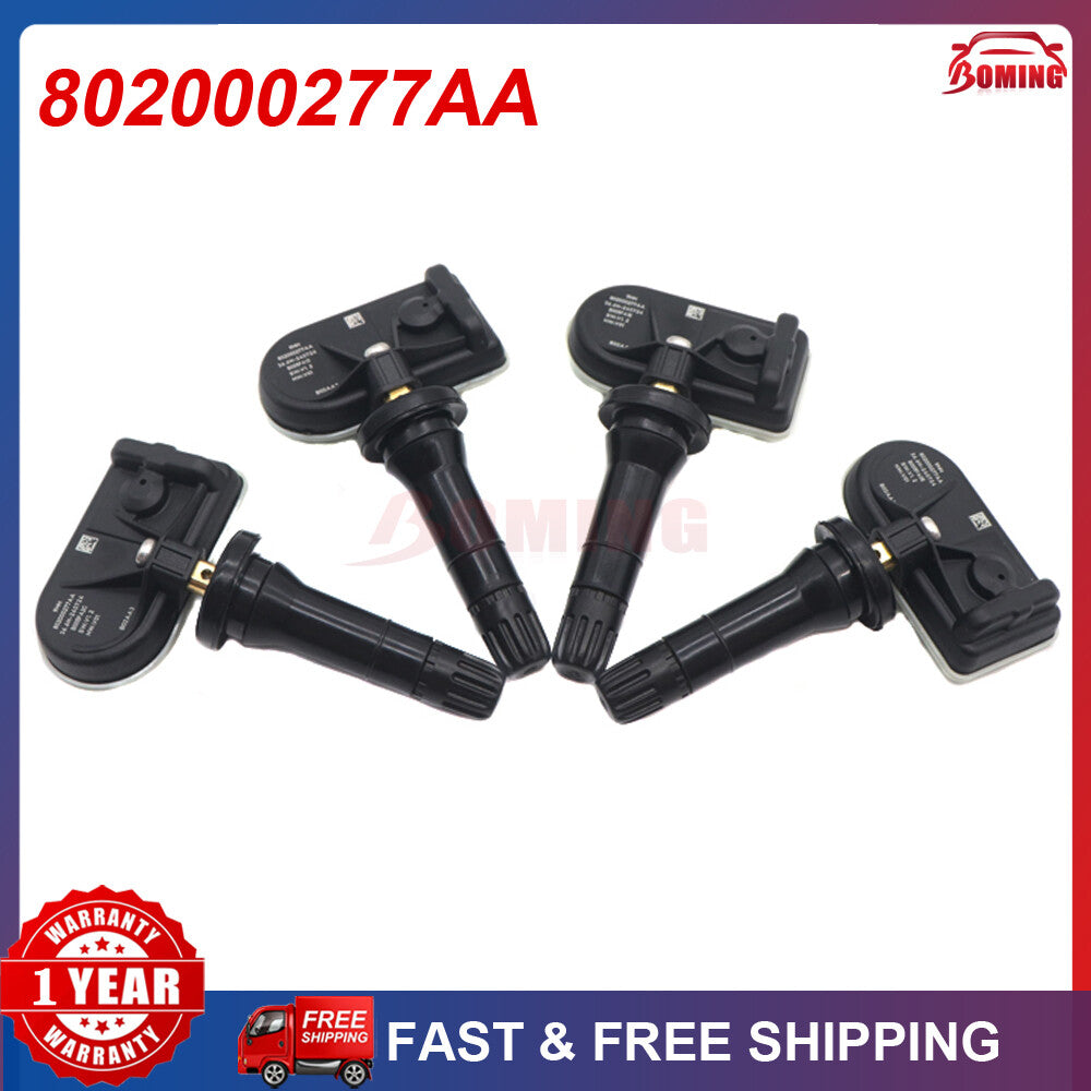 4PC Tire Pressure TPMS Sensor 802000277AA for Chery Tiggo 5X Explore 06 OMODA 5