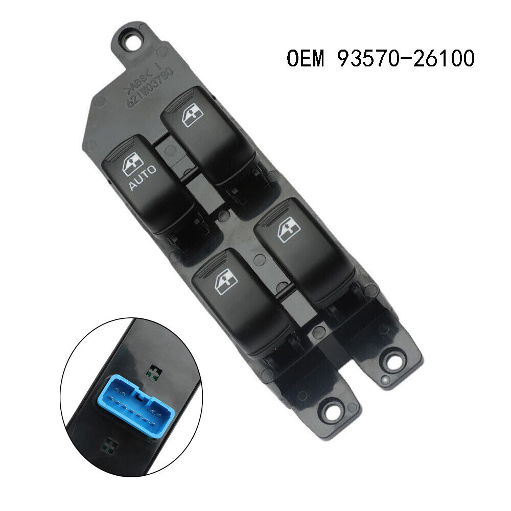 For 2001-2006 for Hyundai Santa Fe 9357026100 Master Power Window Switch Front Left
