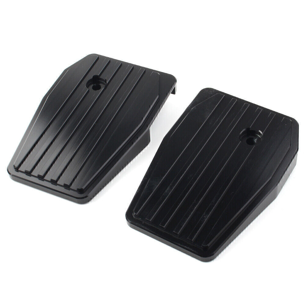 CNC Folding Foot Pegs Rest Pedal Pad Fit for Honda Rebel 500 CMX500 CMX300 Black