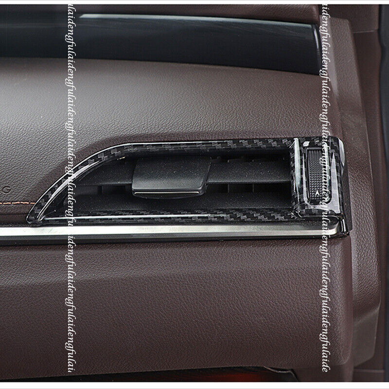 for Lexus ES350 300h 250 19-22 Carbon Look Side Side Air Vent Outlet Cover Trim